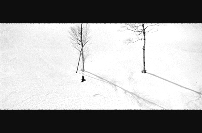 Photo: 雪 2001, Japan, Hokkiado, Nikon F100, AF ZOOM NIKKOR 35-105mm F3.5-4.5D, AGFA Mono-color.