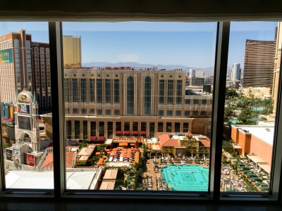 From the windowsill in Las Vegas