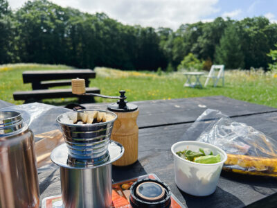 Photo: “Forest picnic set.”
