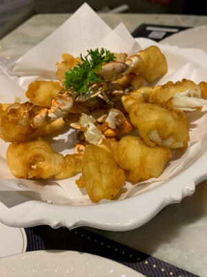 Photo: “Michelin's big prawns.”