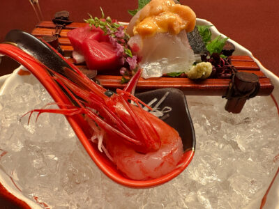 Photo: “Sashimi dish at Imahan.” 2024. Tokyo, Japan, Apple iPhone 14 Pro Max.